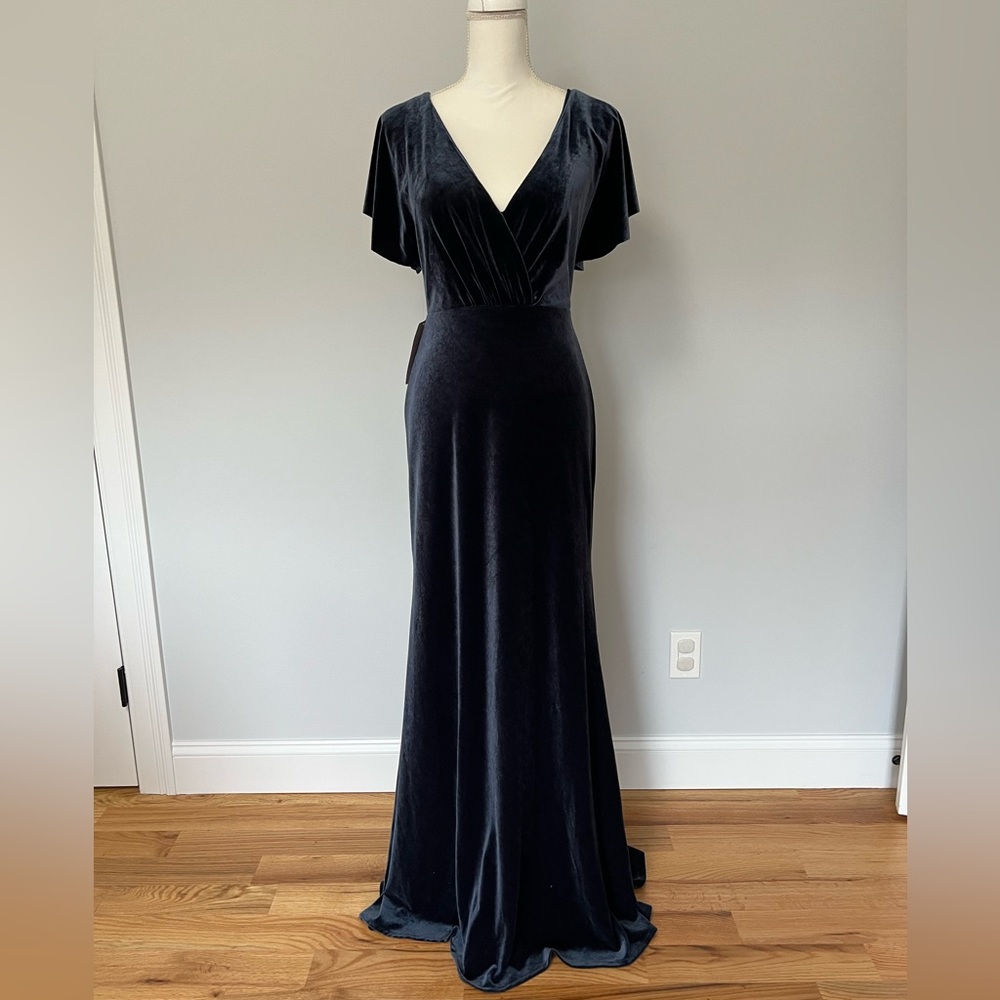 Jenny Yoo Velvet Formal Dress